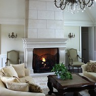 Playford fireplace mantel