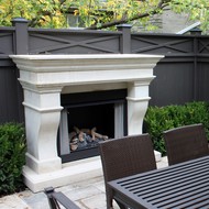 Rosedale Exterior Mantel